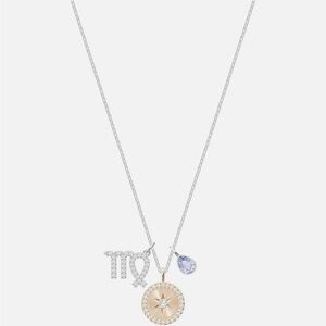 Swarovski Zodiac Pendant, Virgo, horoscope pear-shaped Crystal Necklace (New)
